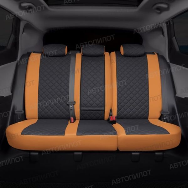 Чехлы Автопилот Экокожа Ромб на Москвич 3 (2022+) Чехлы Автопилот Экокожа Ромб на Москвич 3 (2022+)