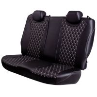 Чехлы Премиум Экокожа Байрон Ромб на Opel Mokka 2012-2015 г.в.