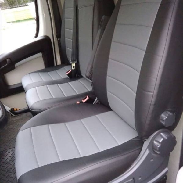 Чехлы Автопилот на Peugeot Boxer (3 места) 2006-2021 г.в. Чехлы Автопилот на Peugeot Boxer (3 места) 2006-2021 г.в.