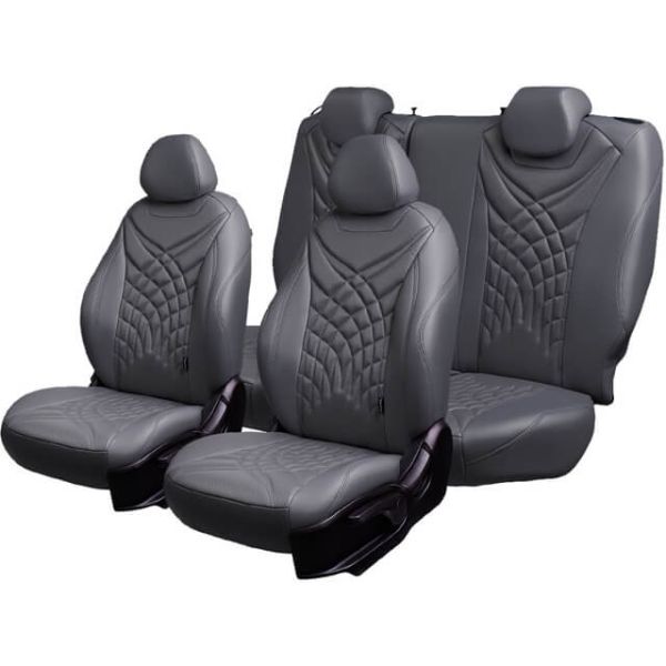 Чехлы Премиум Экокожа Байрон Президент|Жук на Mitsubishi ASX (2010+)